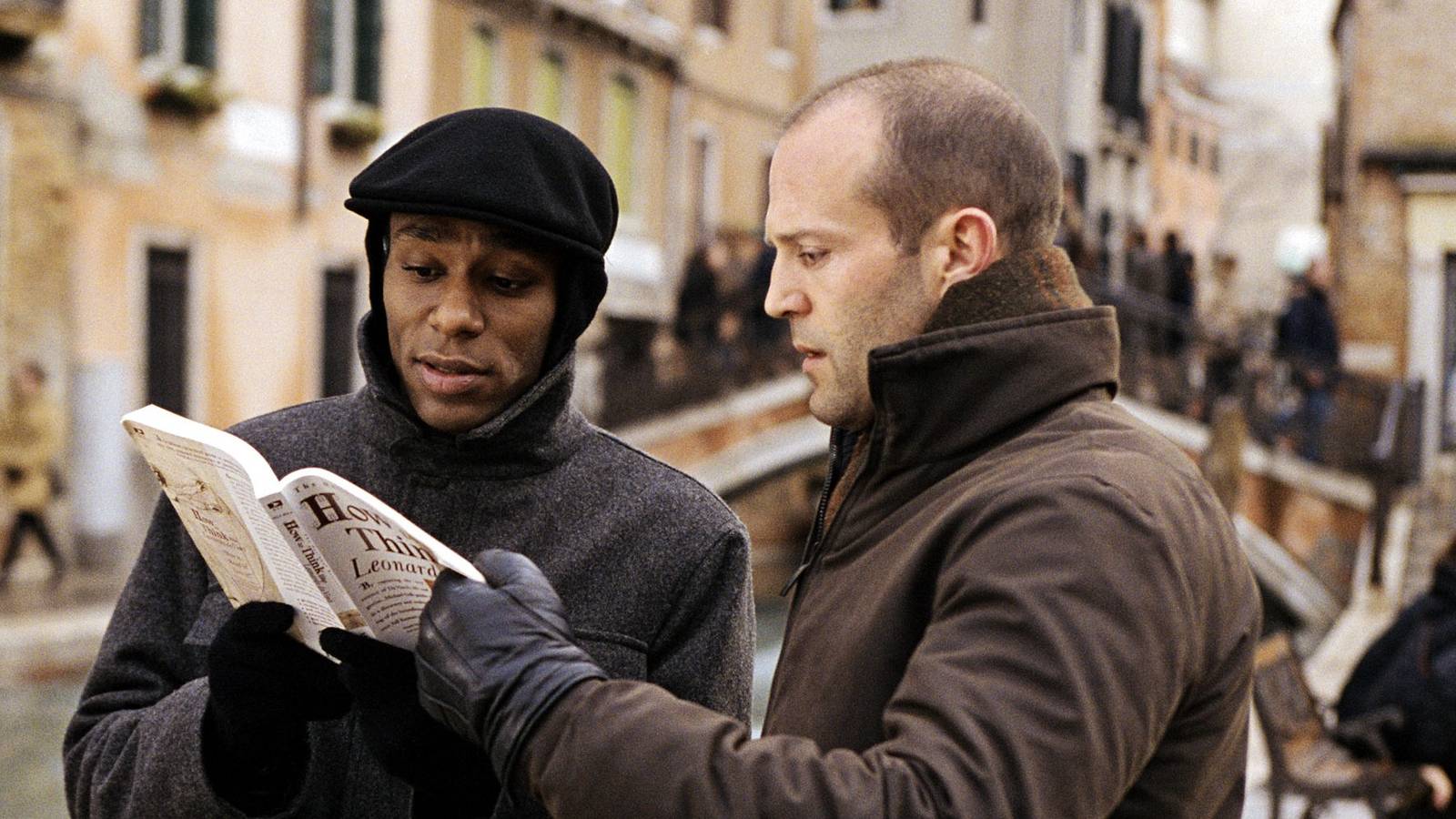 Mos Def and Jason Statham lost in Venice in The Italian Job
