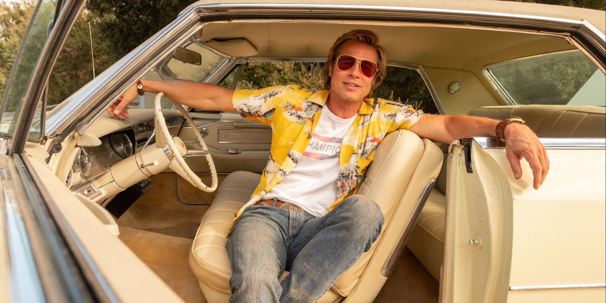 Brad Pitt Returns as Cliff Booth in Surprise 'Once Upon a Time in Hollywood' Sequel Trailer