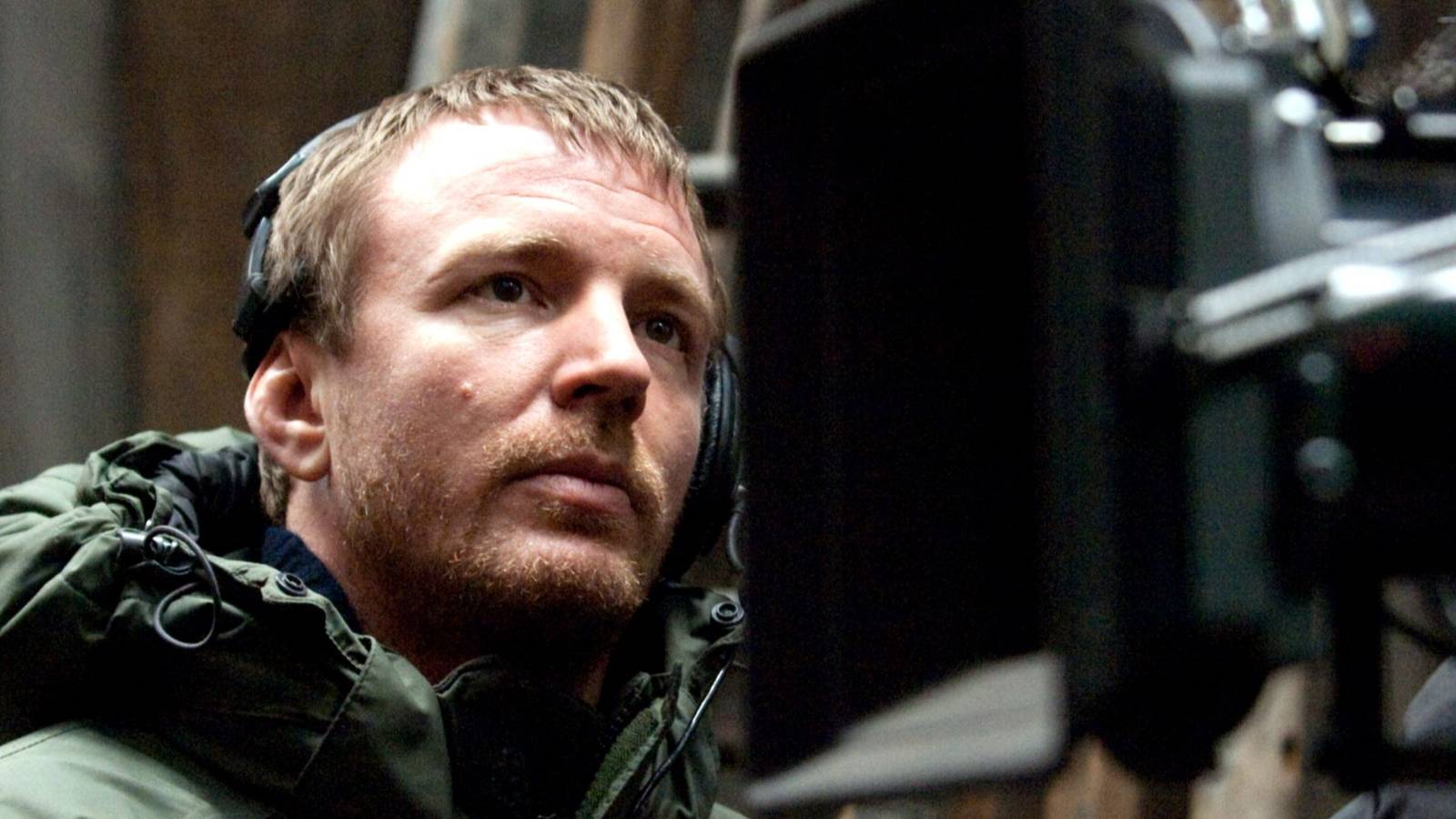 Guy Ritchie on the set of 'Sherlock Holmes'