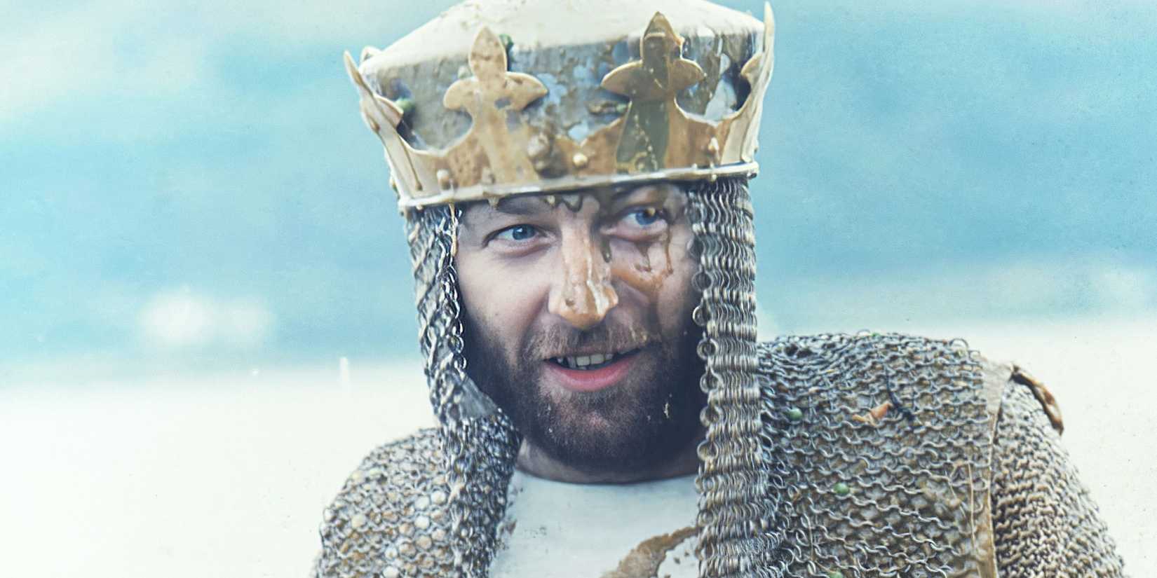 King Arthur in monty-python-and-the-holy-grail
