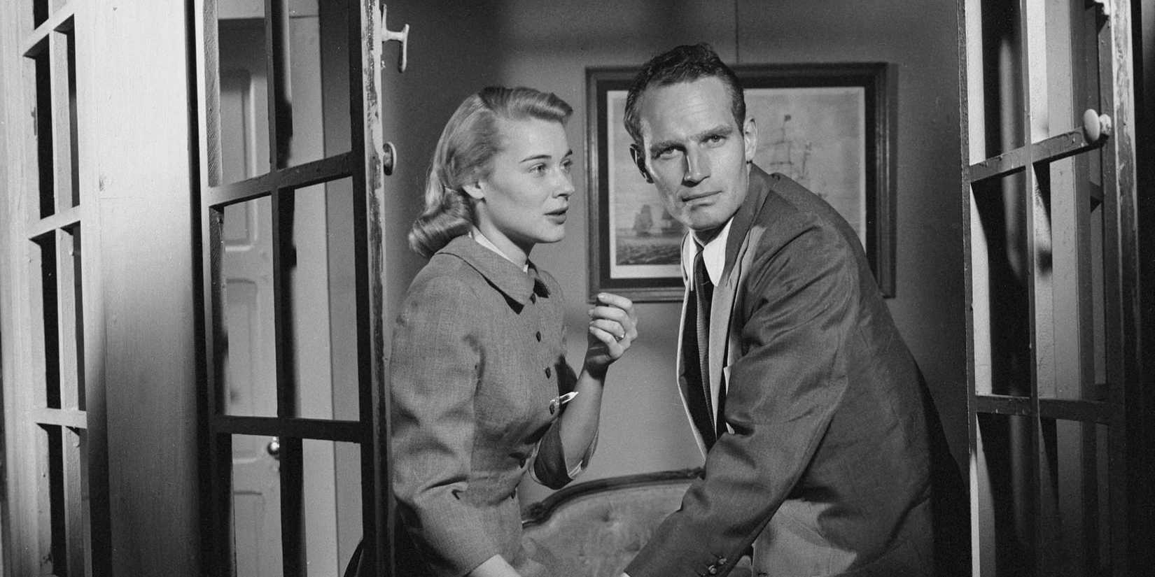 Charlton Heston and Hope Lange on 'Playhouse 90'