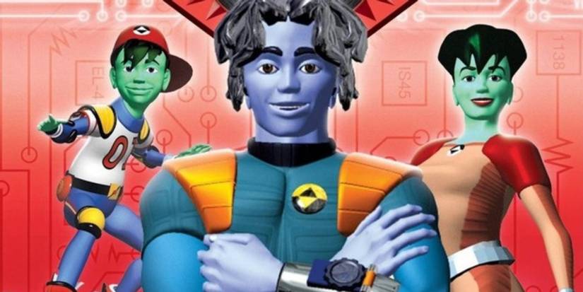 The main characters together of 'ReBoot'