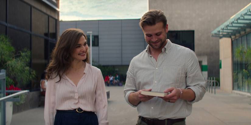 Rachel Weisz and Leo Woodall in Vladimir