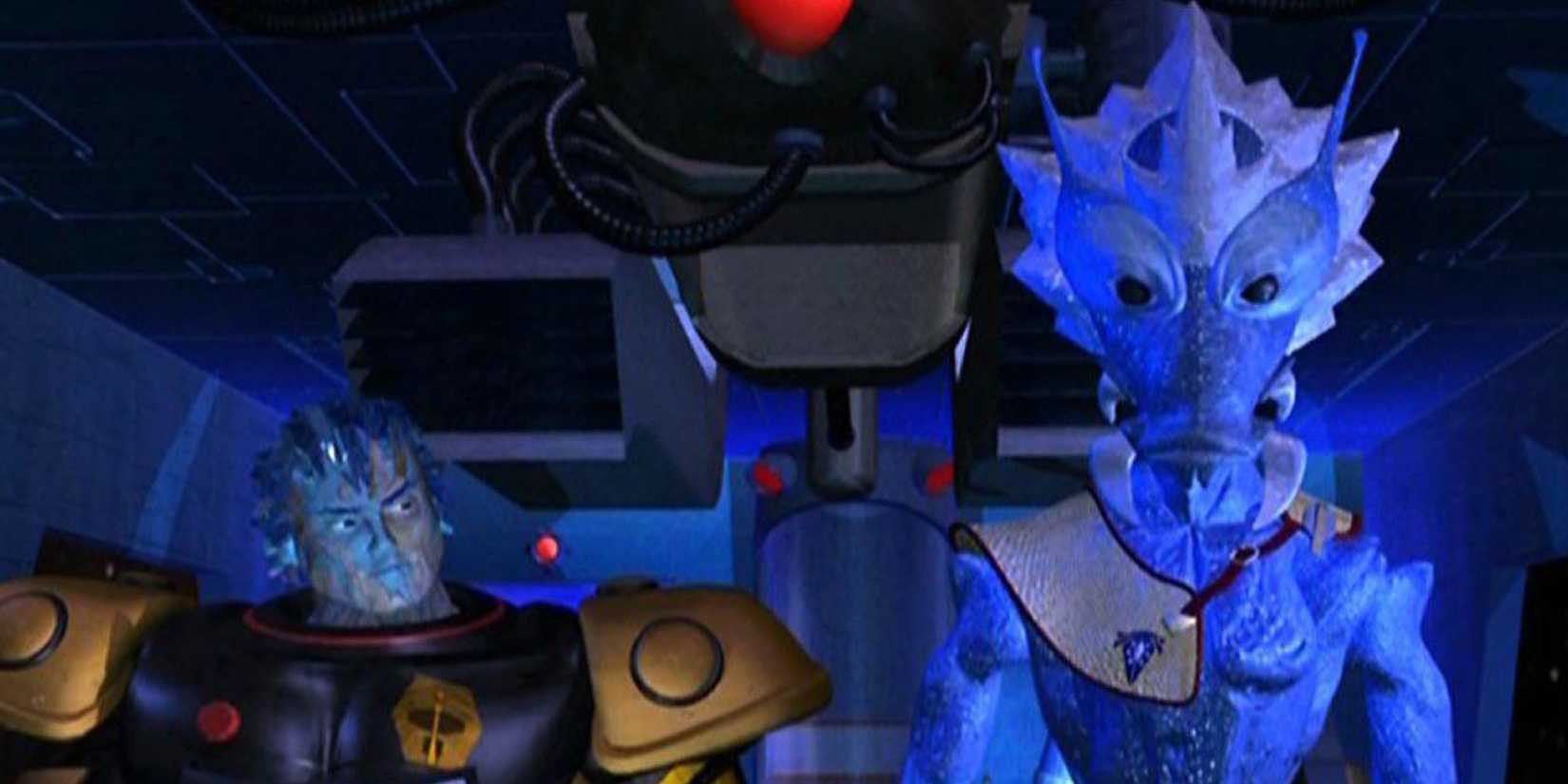 Graveheart and King Cryos stand together on a ship