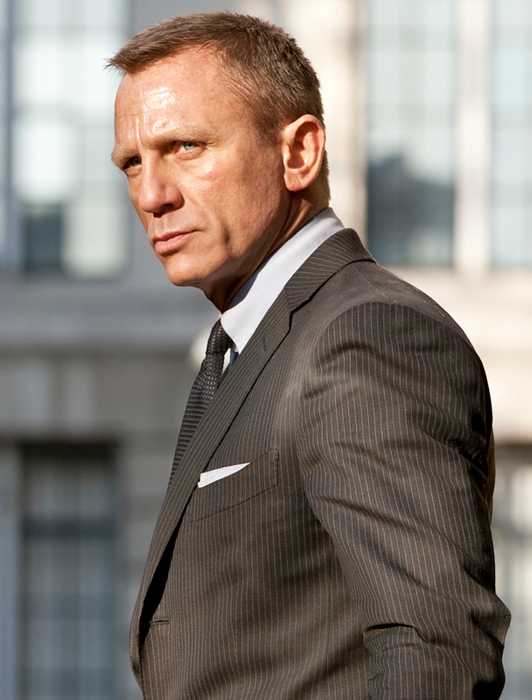 Daniel Craig as James Bond in Skyfall