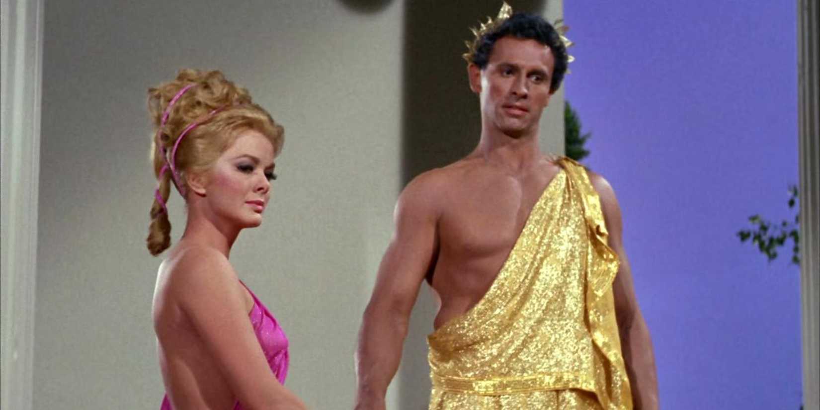 Lieutenant Carolyn Palamas stands beside Apollo