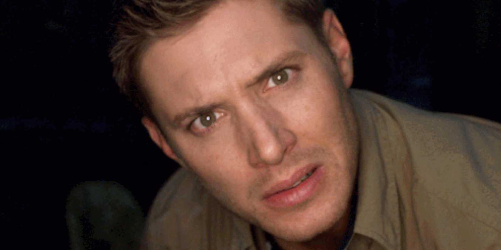 Dean Winchester (Jensen Ackles) looks at a fairy in the 'Supernatural' episode "Clap Your Hands If You Believe"