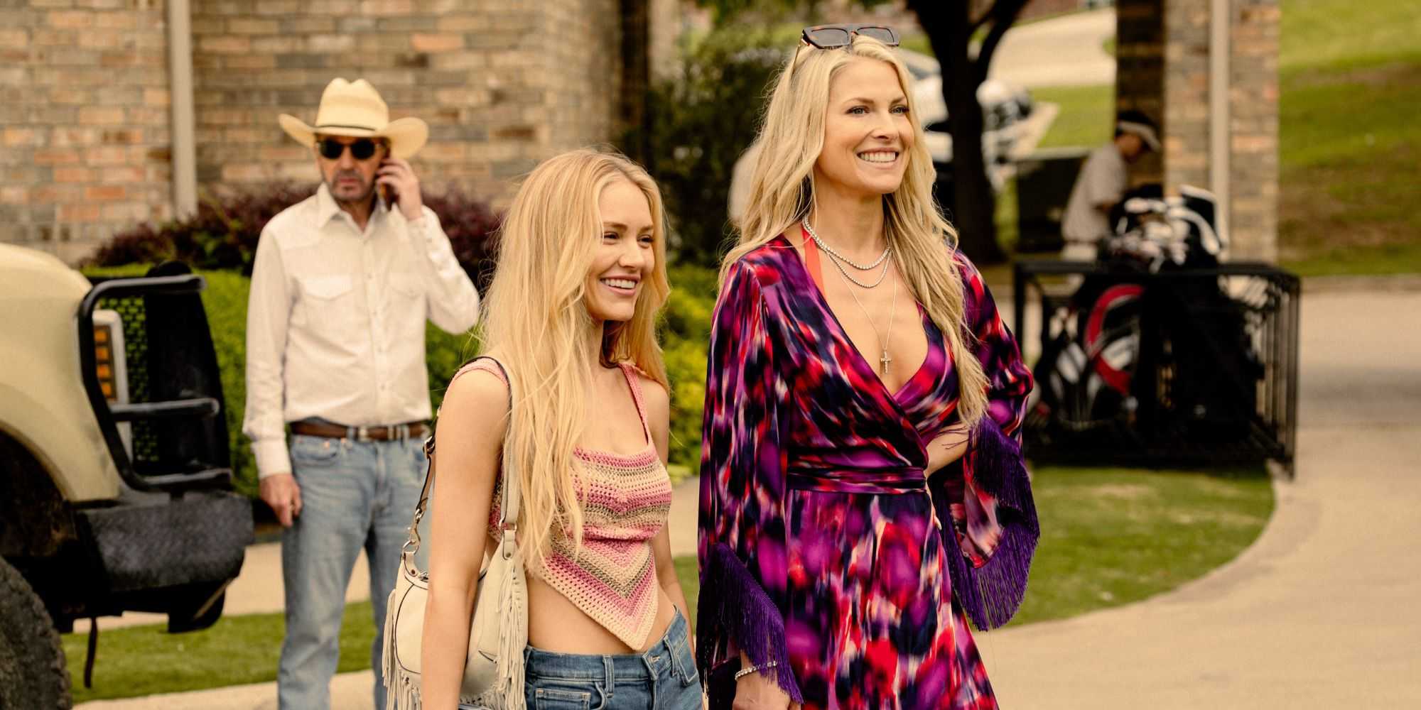 Michelle Randolph and Ali Larter in 'Landman'