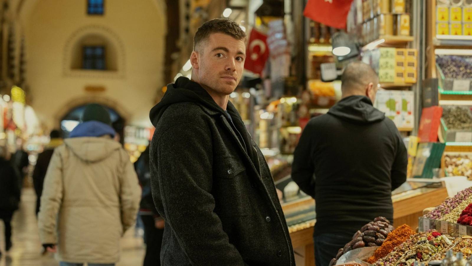 Gabriel Basso in The Night Agent on Netflix