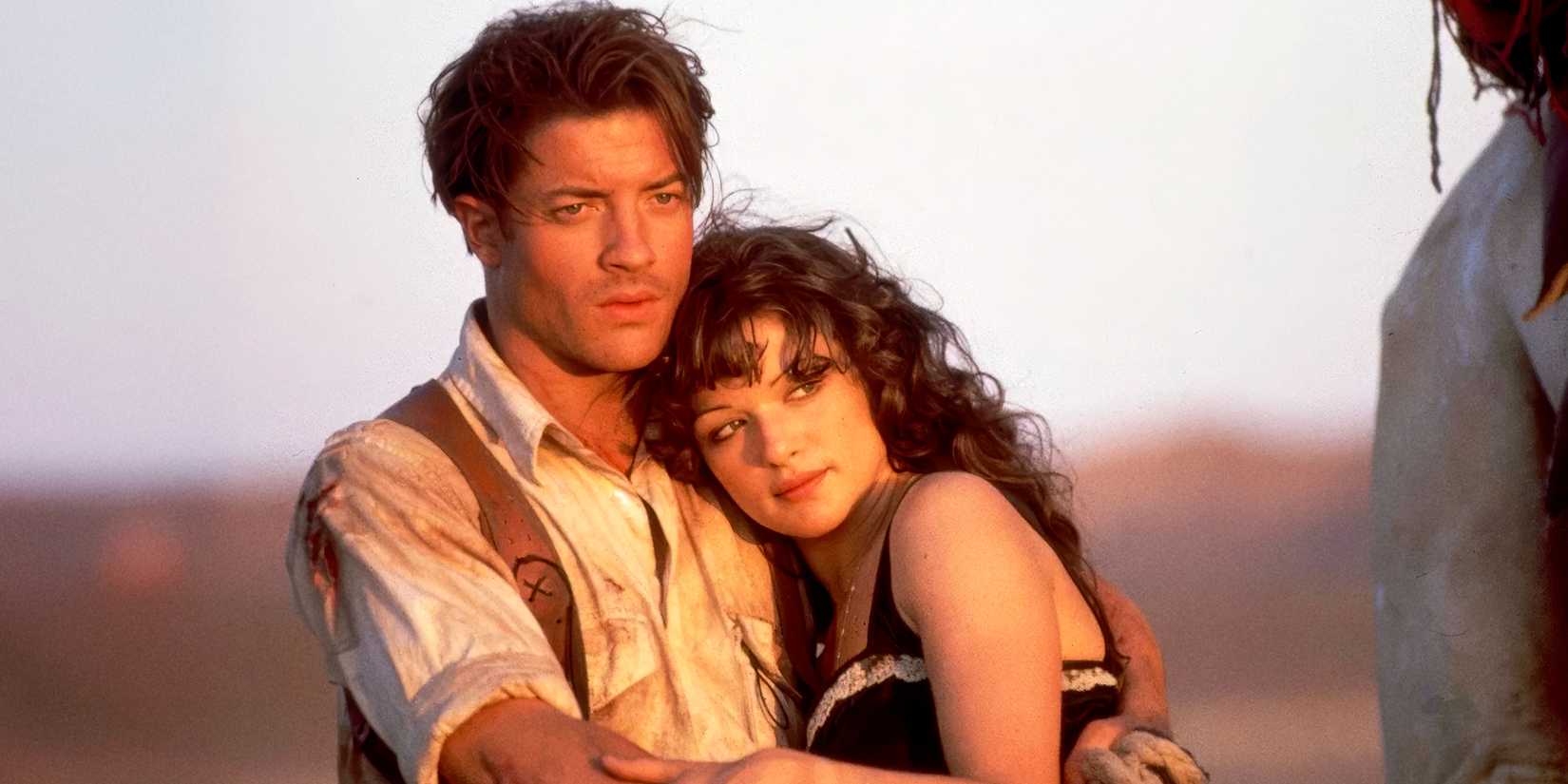 Rachel Weisz and Brendan Fraser in 1999's The Mummy.