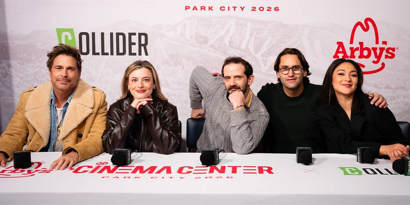 The cast and crew of The Musical at the 2026 Sundance Film Festival.