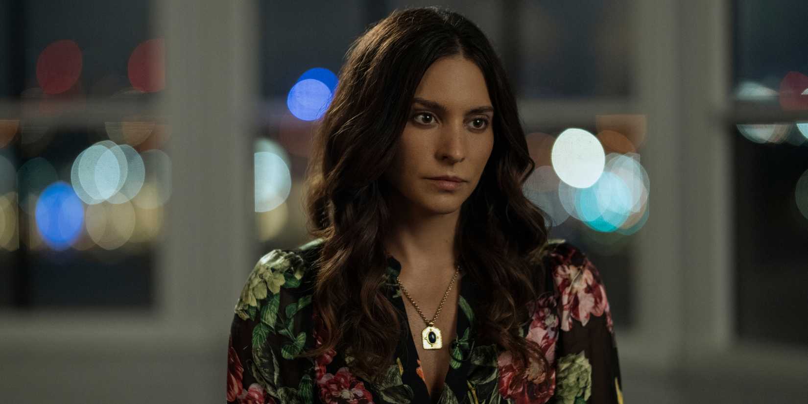 Genesis Rodriguez as isabel De Leon in 'The Night Agent' Season 3.