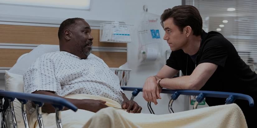 Ernest Harden Jr. and Patrick Ball in The Pitt Season 2 Episode 5