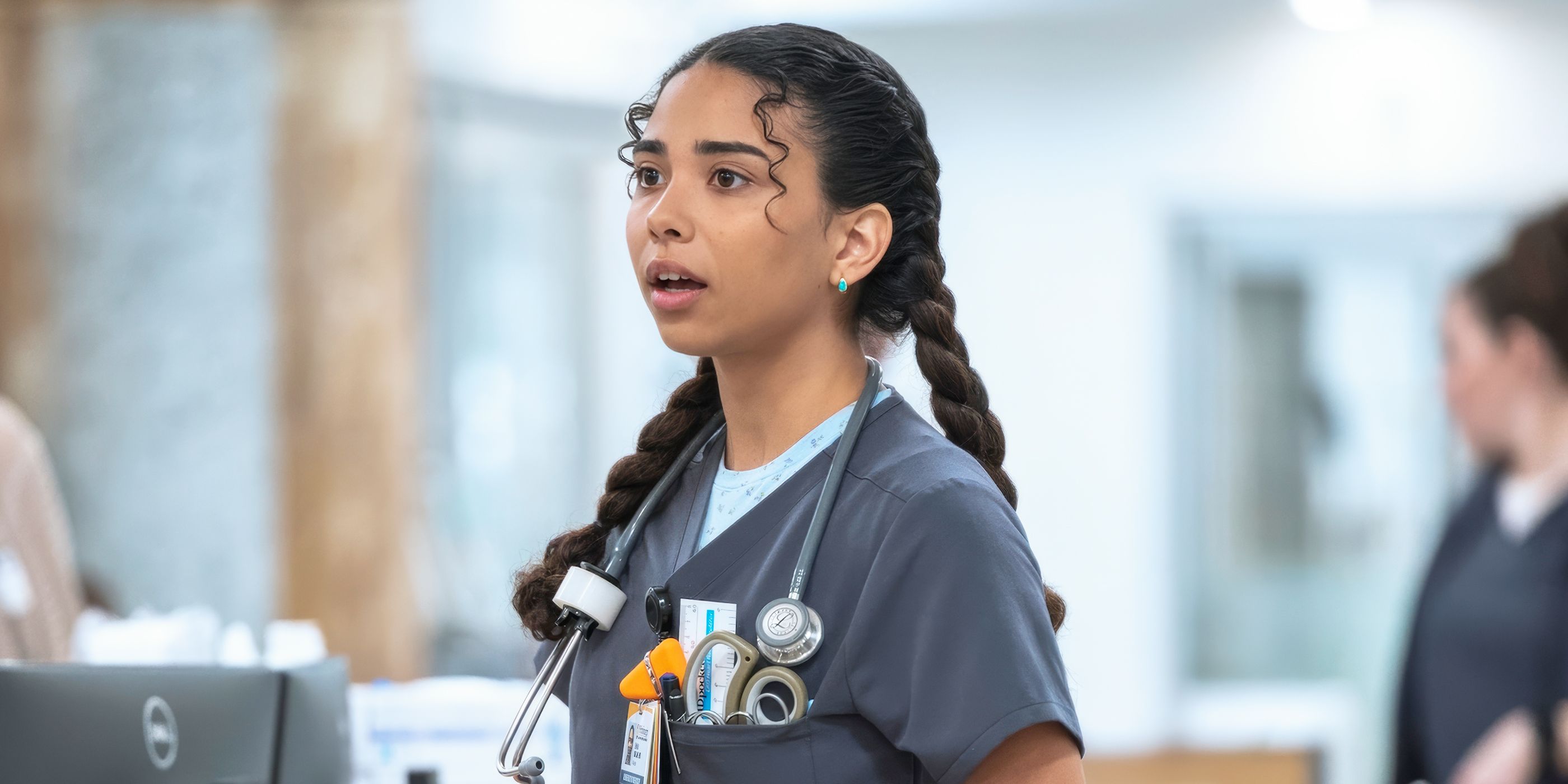 Laetitia Hollard in The Pitt Season 2