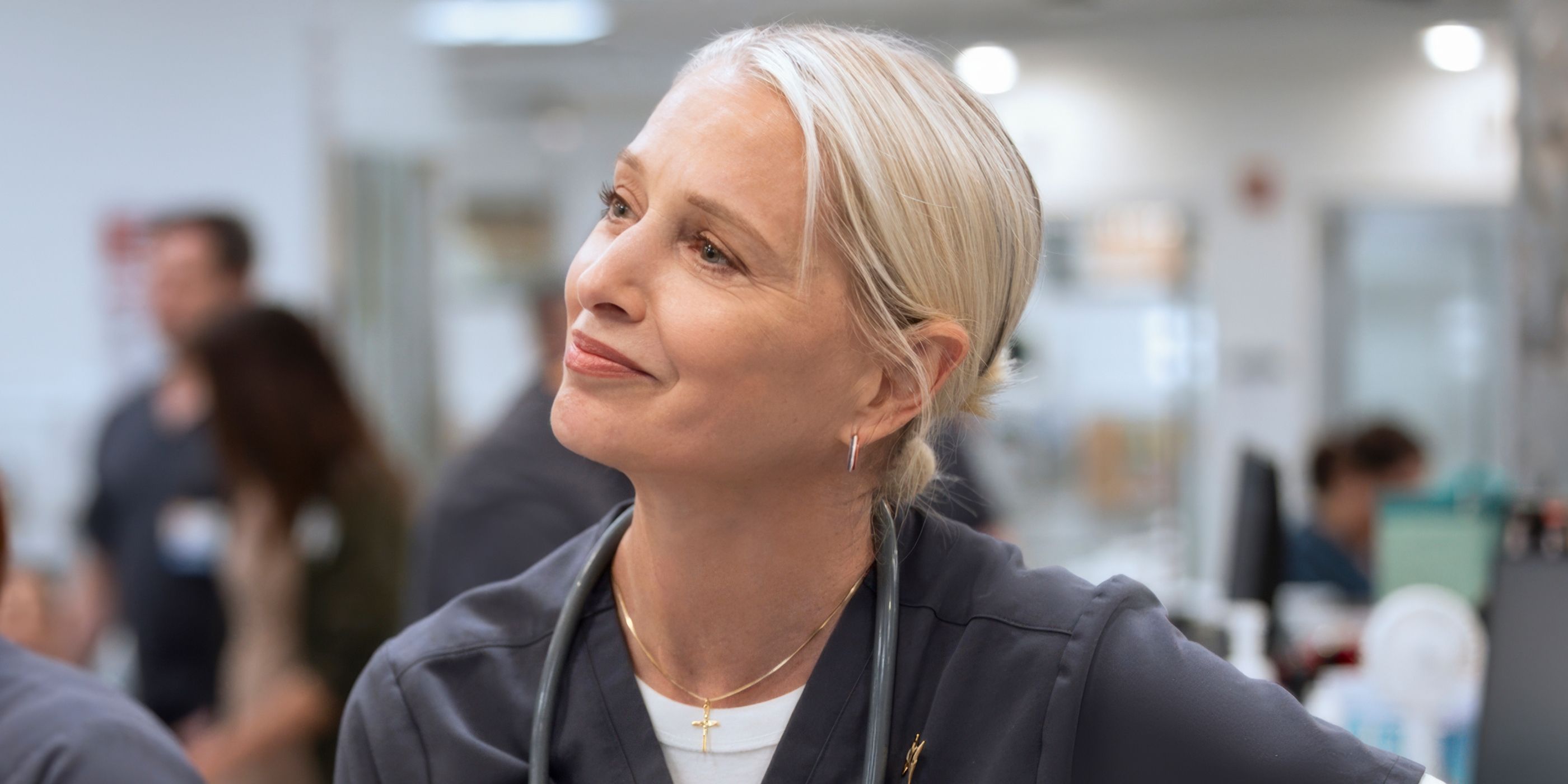 Katherine LaNasa in The Pitt Season 2