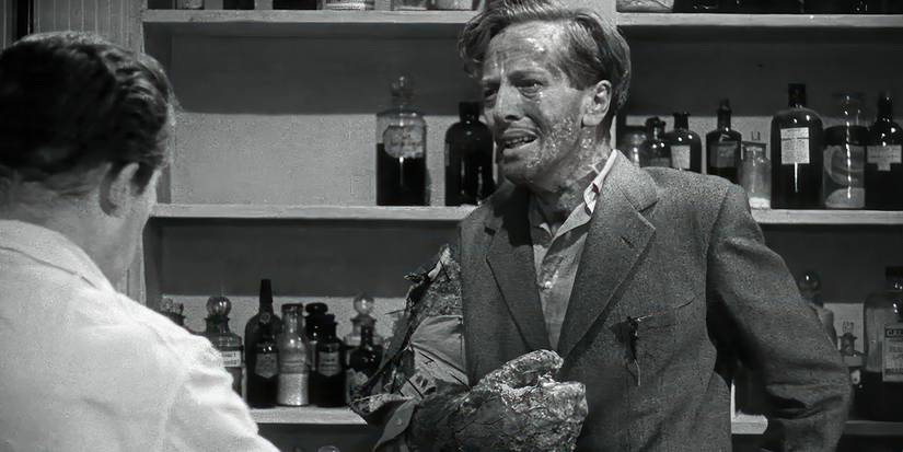 A man infected in The Quatermass Experiment.
