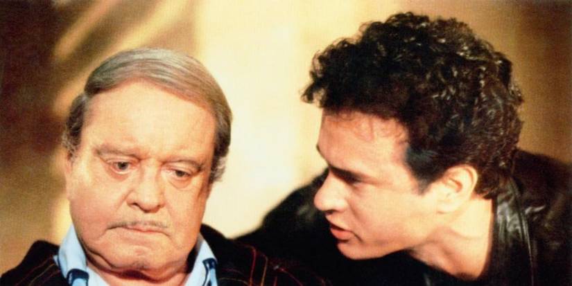 Tom Hanks and Jackie Gleason as David and Max in Nothing in Common.