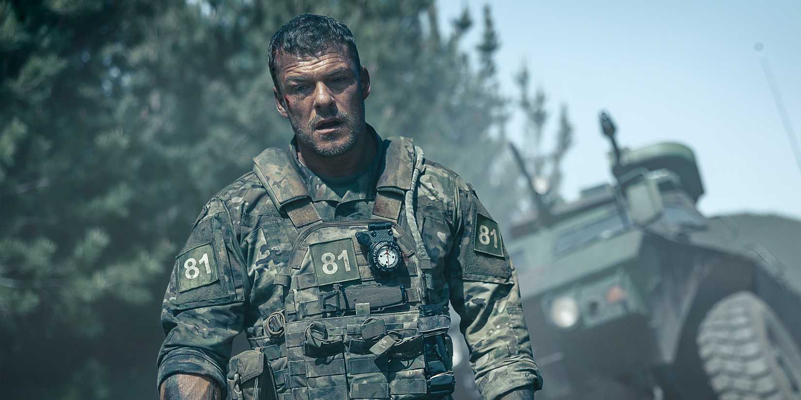 Alan Ritchson in Netflix's War Machine