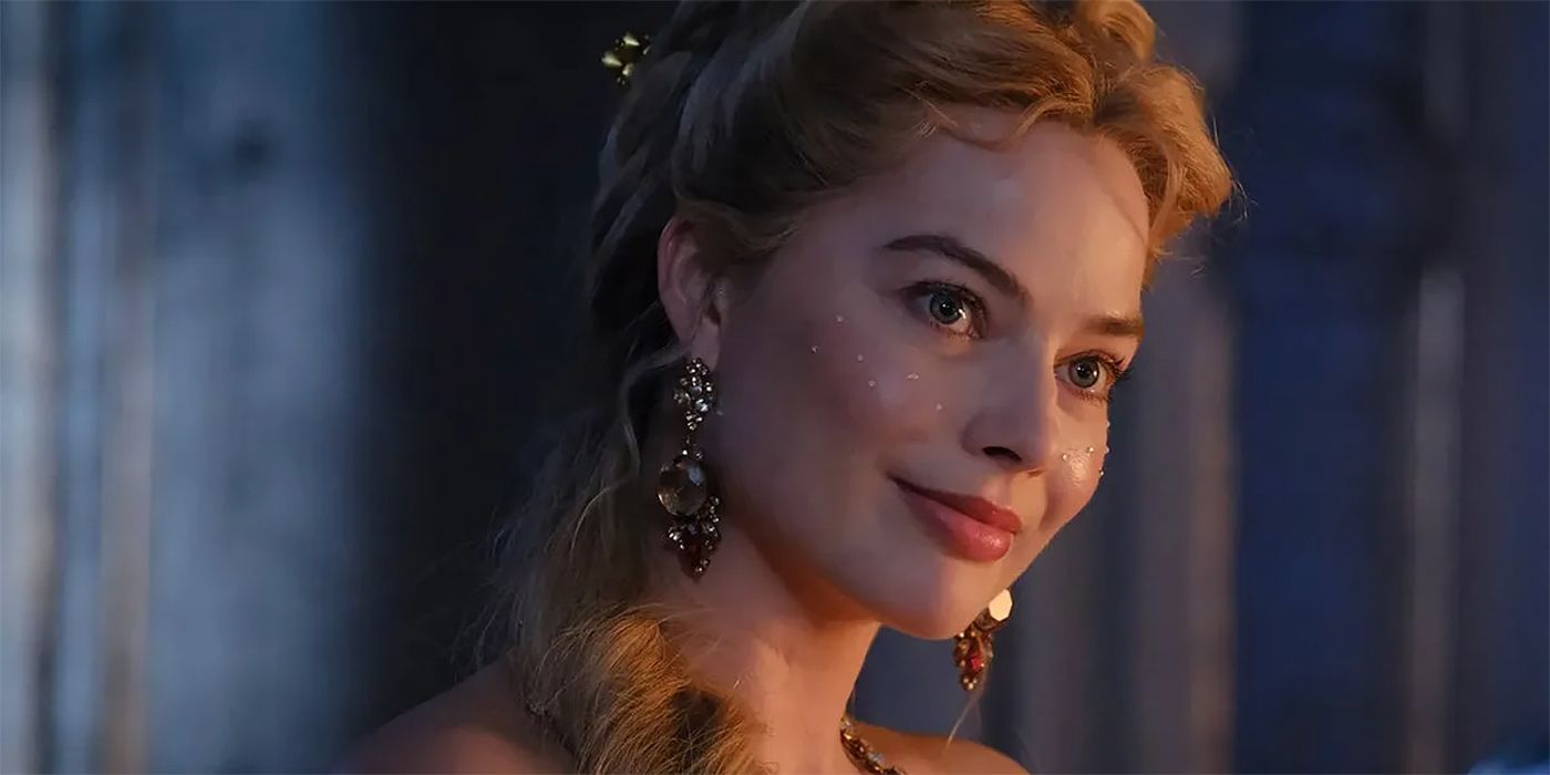 Margot Robbie as Catherine in Wuthering Heights