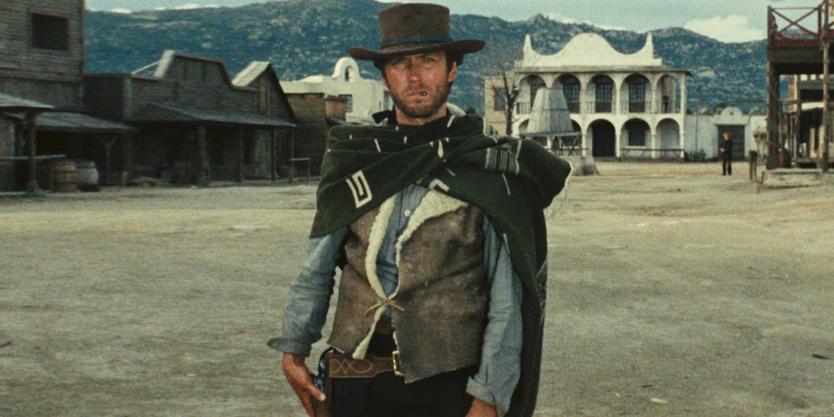 Clint Eastwood in A Fistful of Dollars