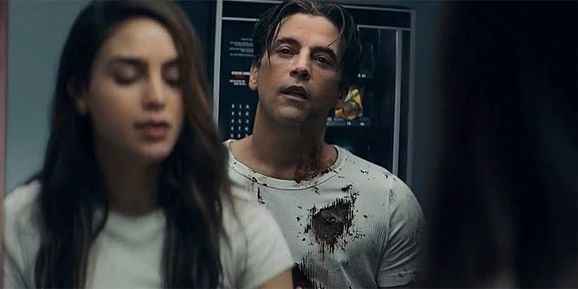 Billy (Skeet Ulrich) and Sam (Melissa Barrera) in 'Scream 5.'