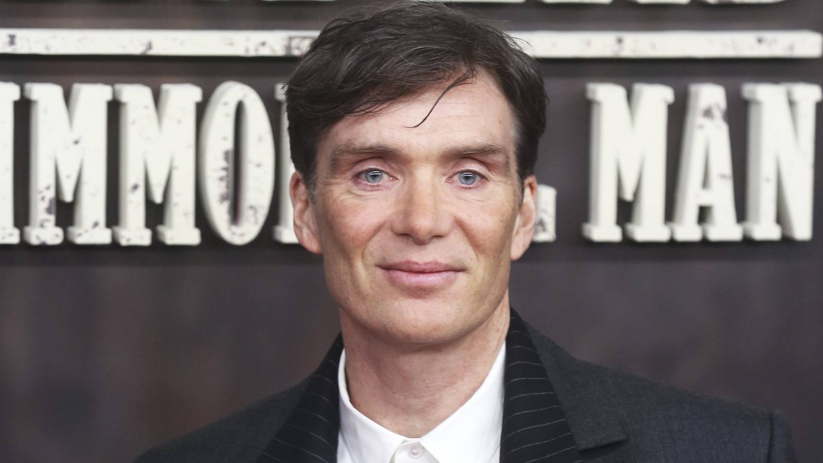 Cillian Murphy on the red carpet for Peaky Blinders: The Immortal Man