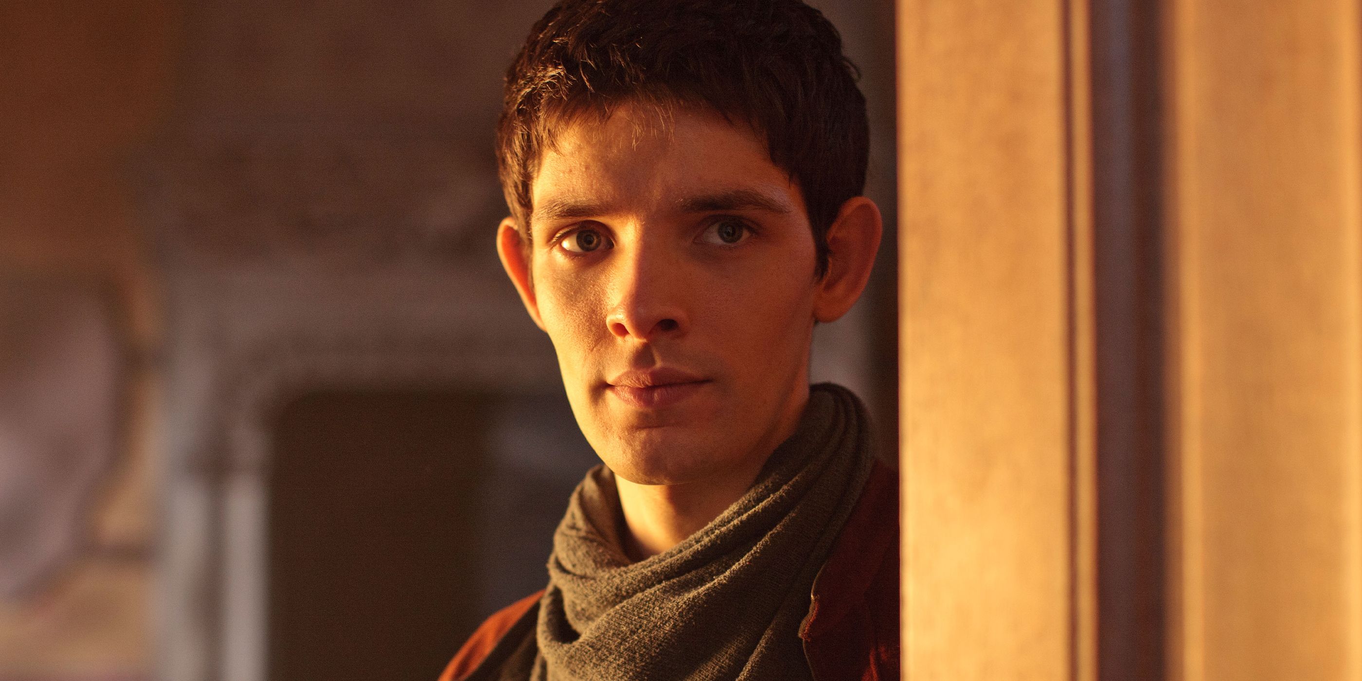Colin as Merlin in the BBC series 'Merlin'