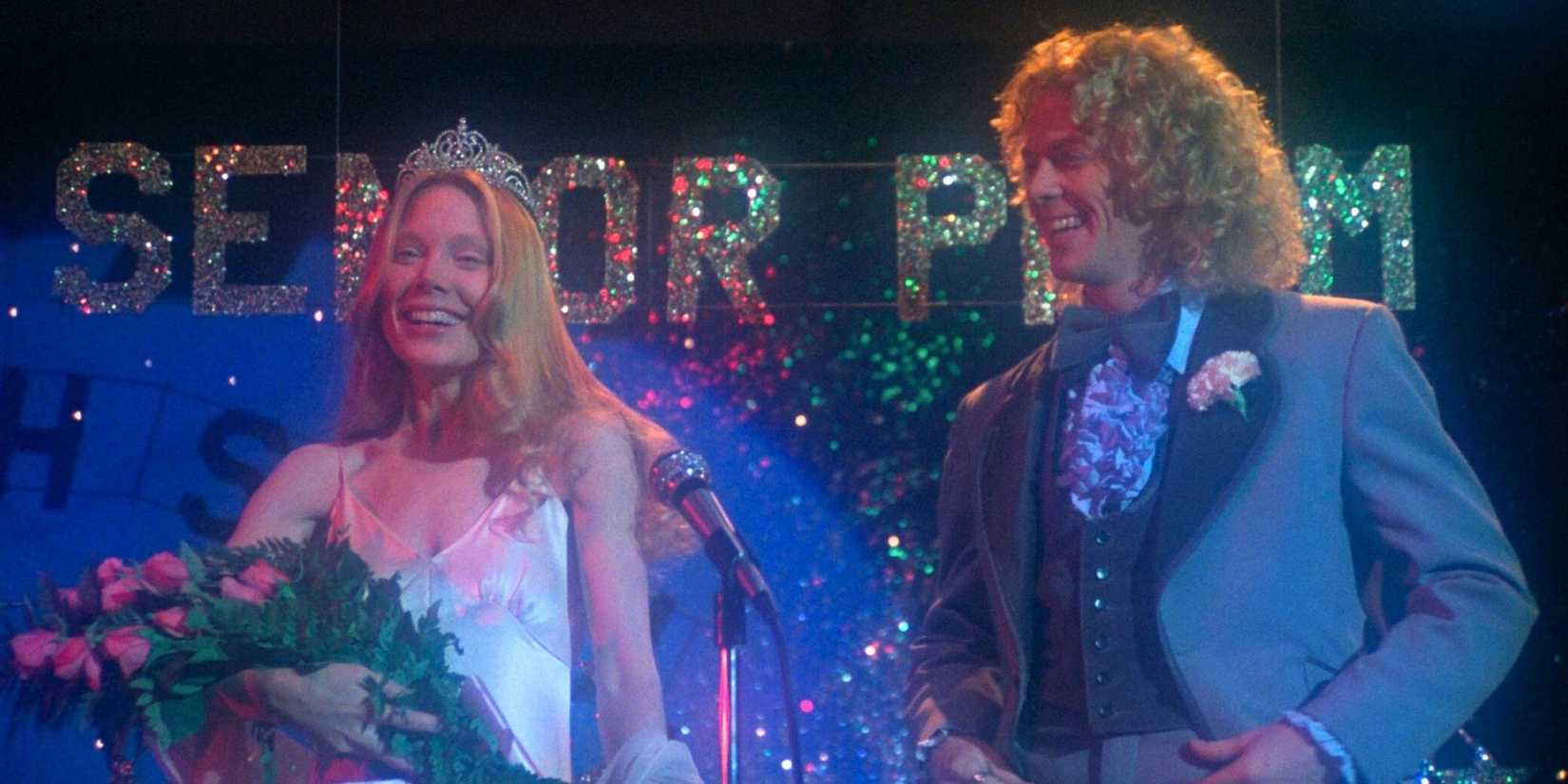 CARRIE, from left: Sissy Spacek, William Katt, 1976