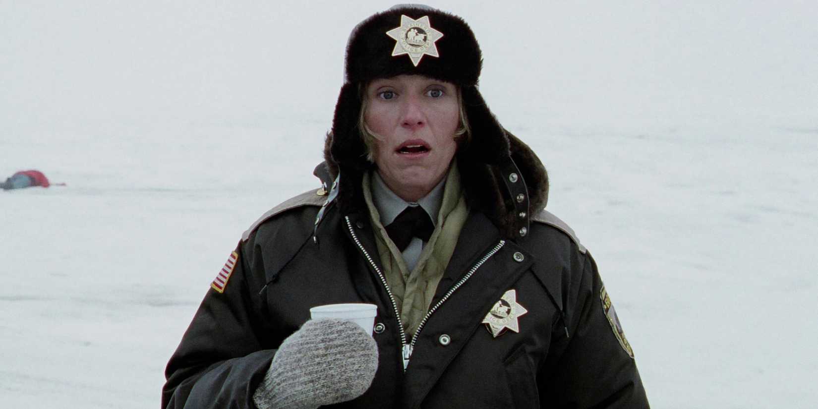 Frances McDormand as Marge Gunderson in Fargo (1996)