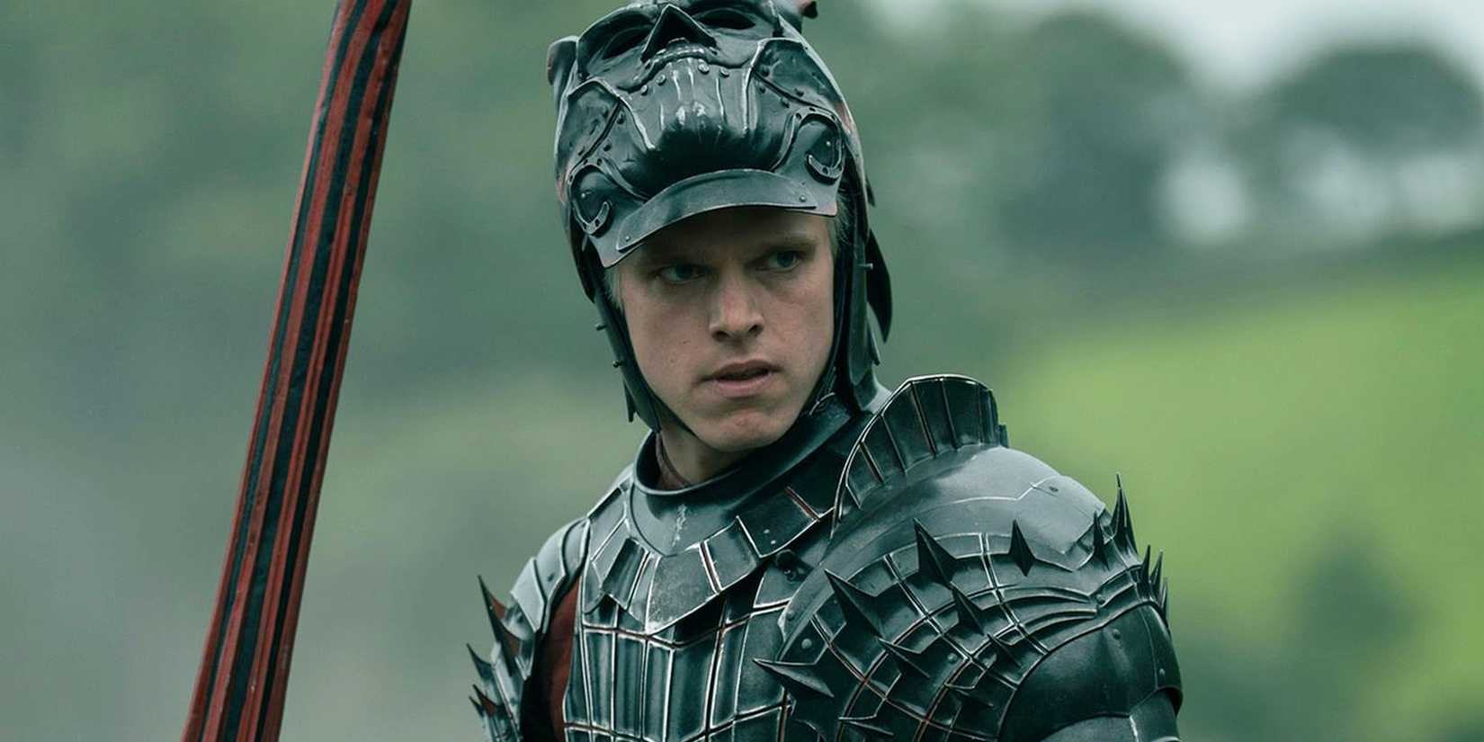 Aerion Targaryen in armor in A Knight of the Seven Kingdoms