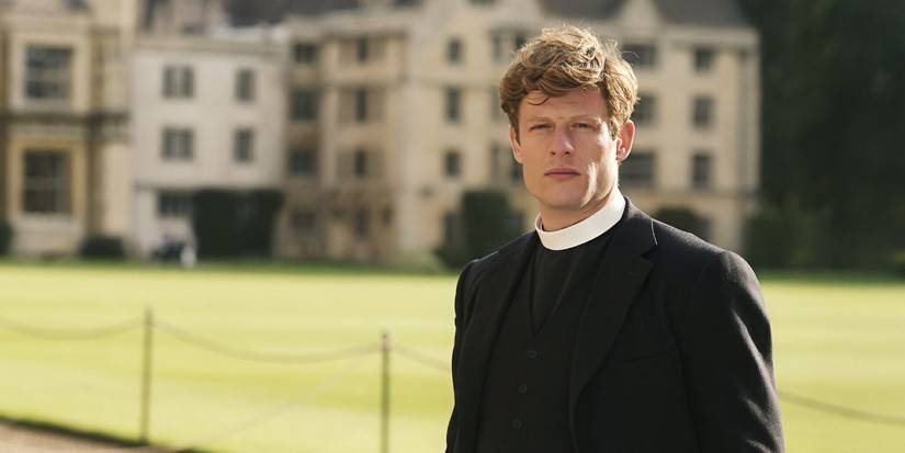 James Norton as Reverend Sidney Chambers in 'Grantchester'
