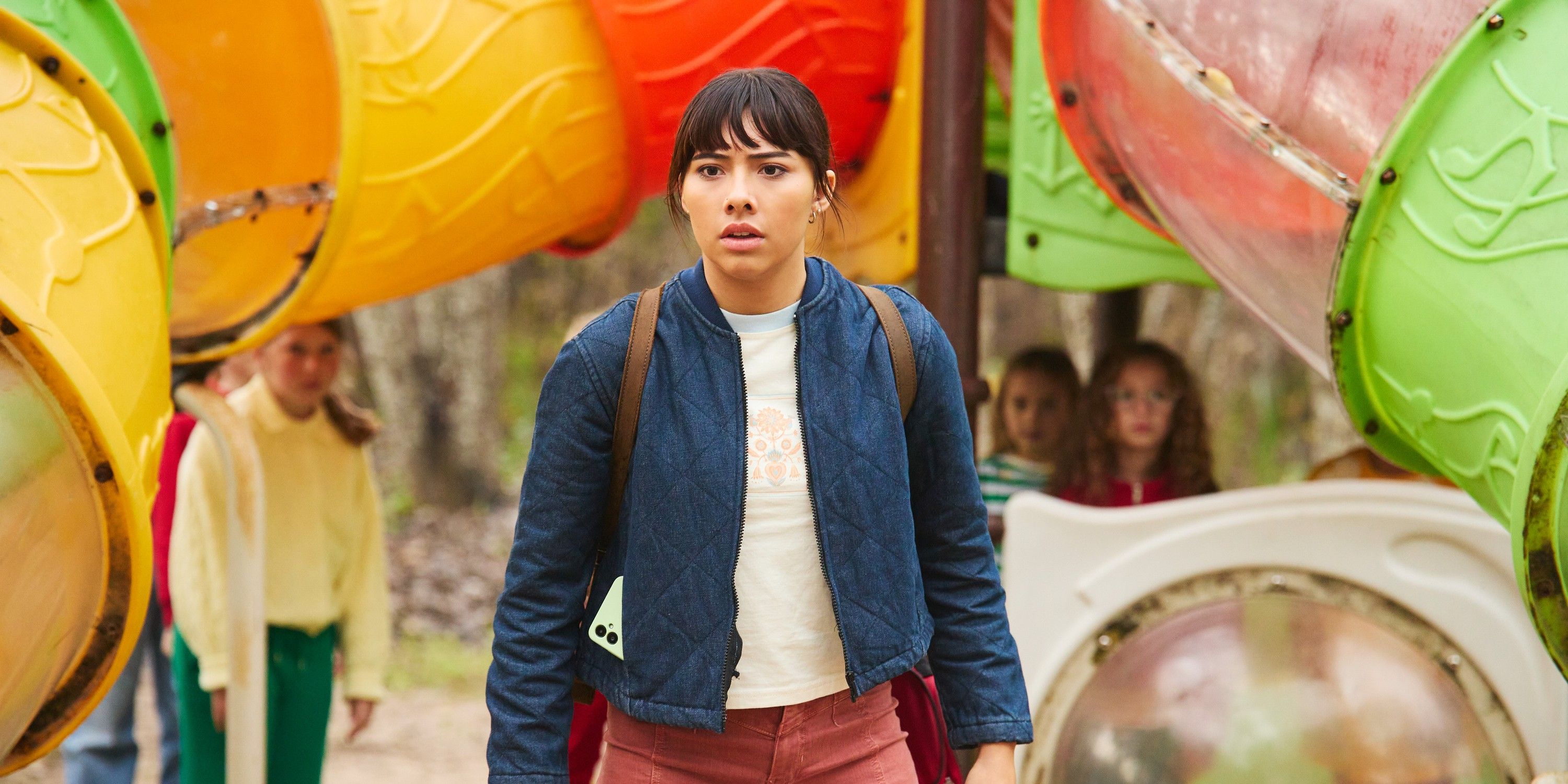 Marvel's Xochitl Gomez Takes on a Playground of Creepy Kids in Terrifying New Tubi Thriller Trailer [Exclusive]