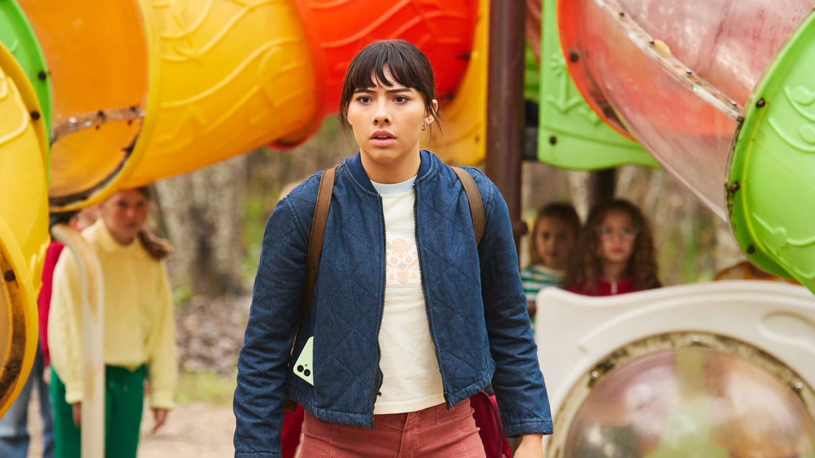 Marvel’s Xochitl Gomez Takes on a Playground of Creepy Kids in Terrifying New Tubi Thriller Trailer [Exclusive]