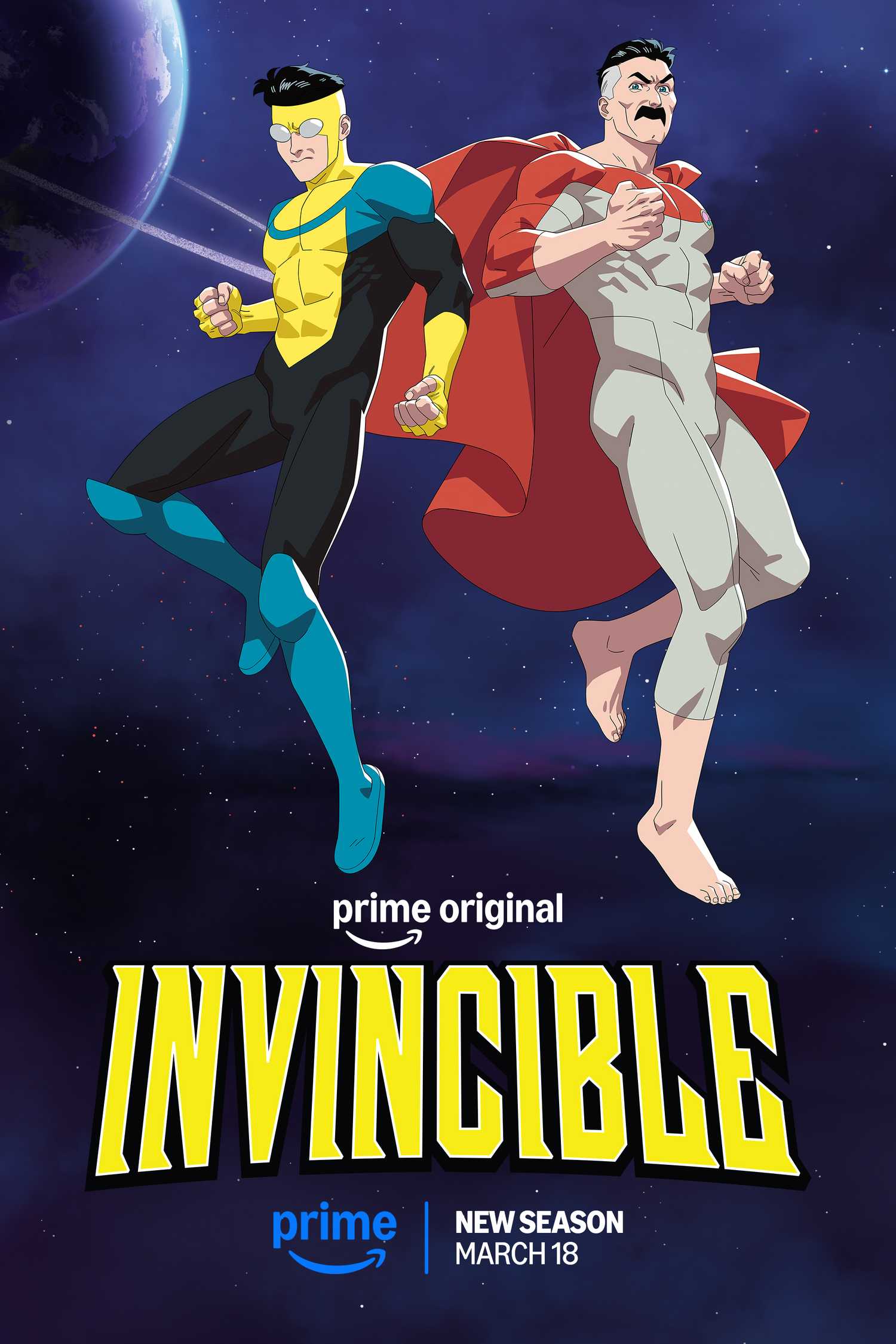 Poster art for Invincible Season 4.