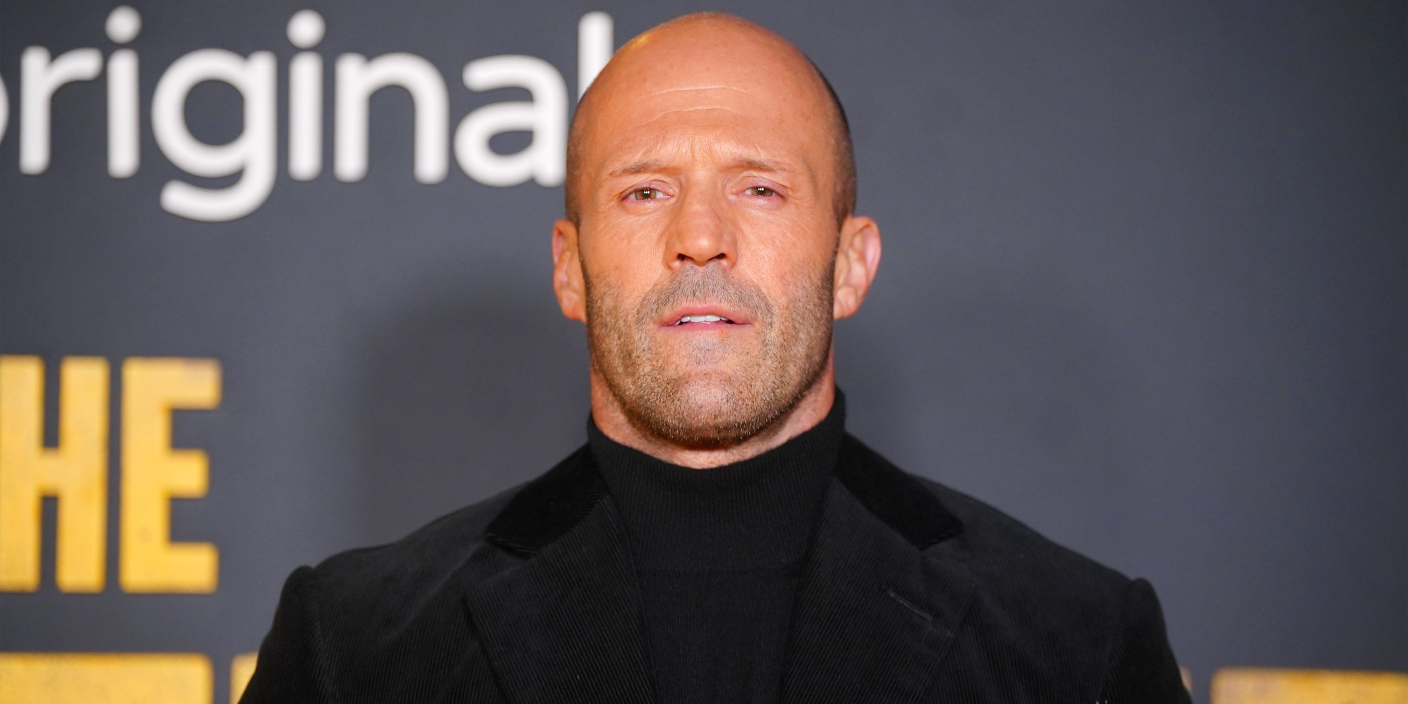 Jason Statham on the red carpet