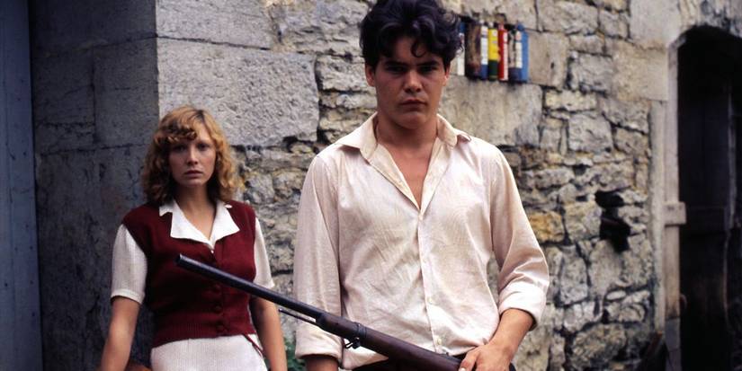 A man and a woman in lacombe, luciien