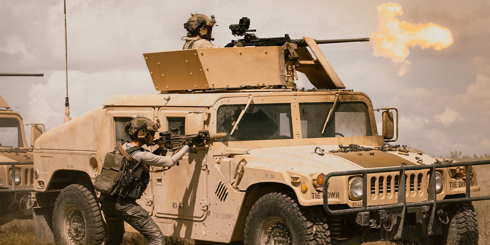 LIONESS, from left: Zoe Saldana, James Jordan, ‘The Compass Points Home', (Season 2, ep. 208, aired Dec. 8, 2024). 