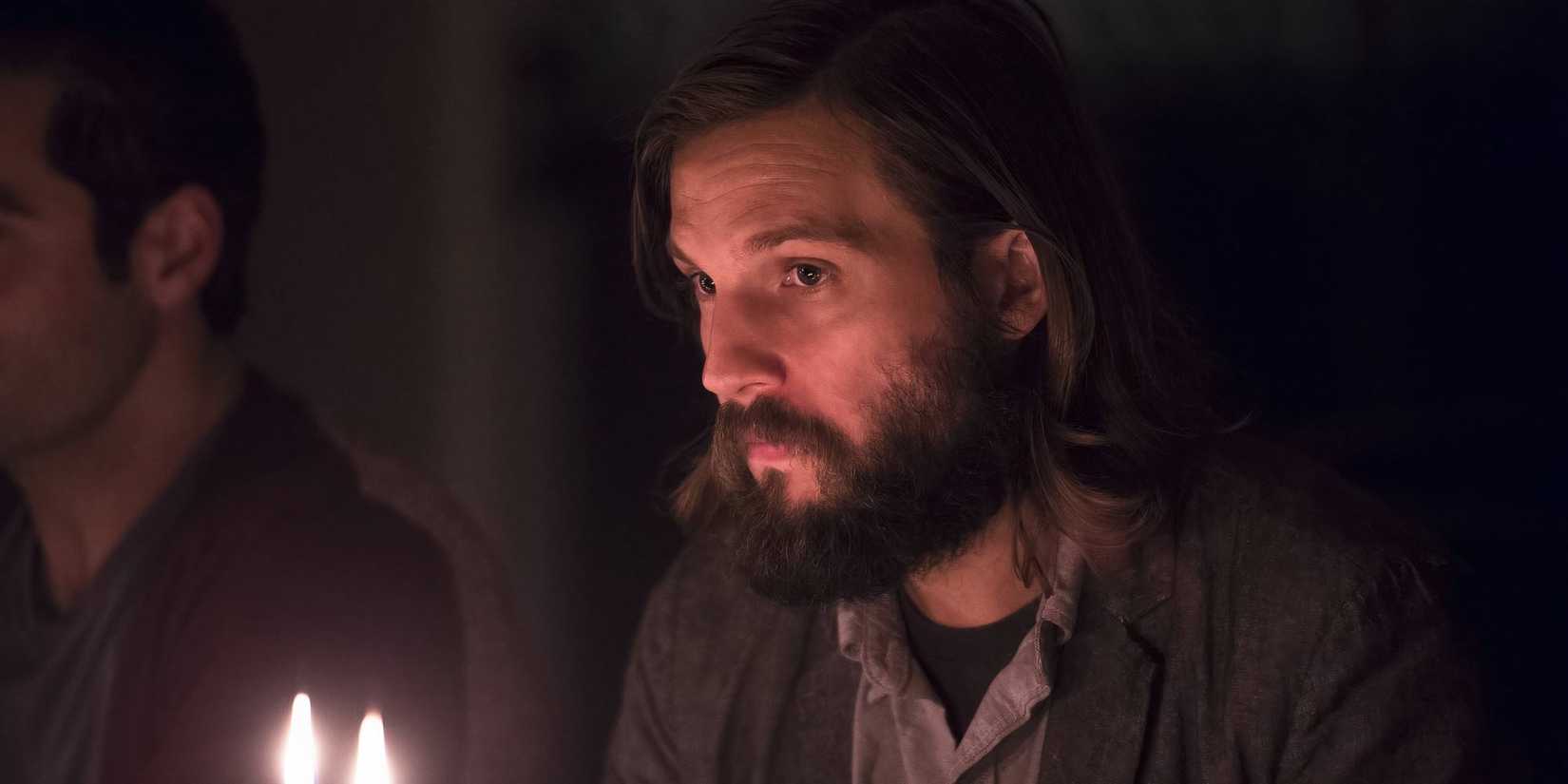 Logan Marshall-Green looks pensive in The Invitation