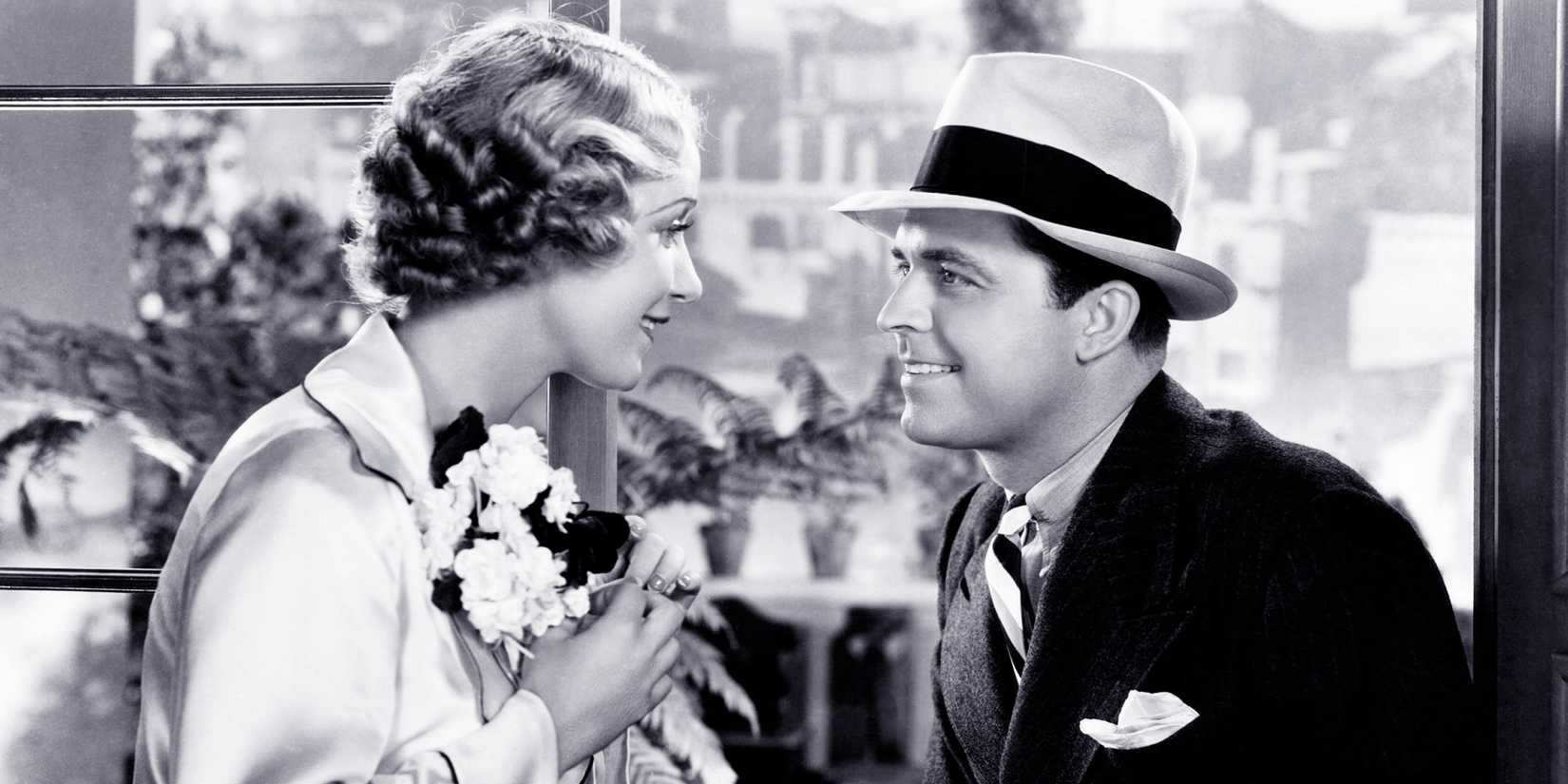 Mary (Grace Moore) and Giulio (Tullio Carminati) in One Night of Love (1)