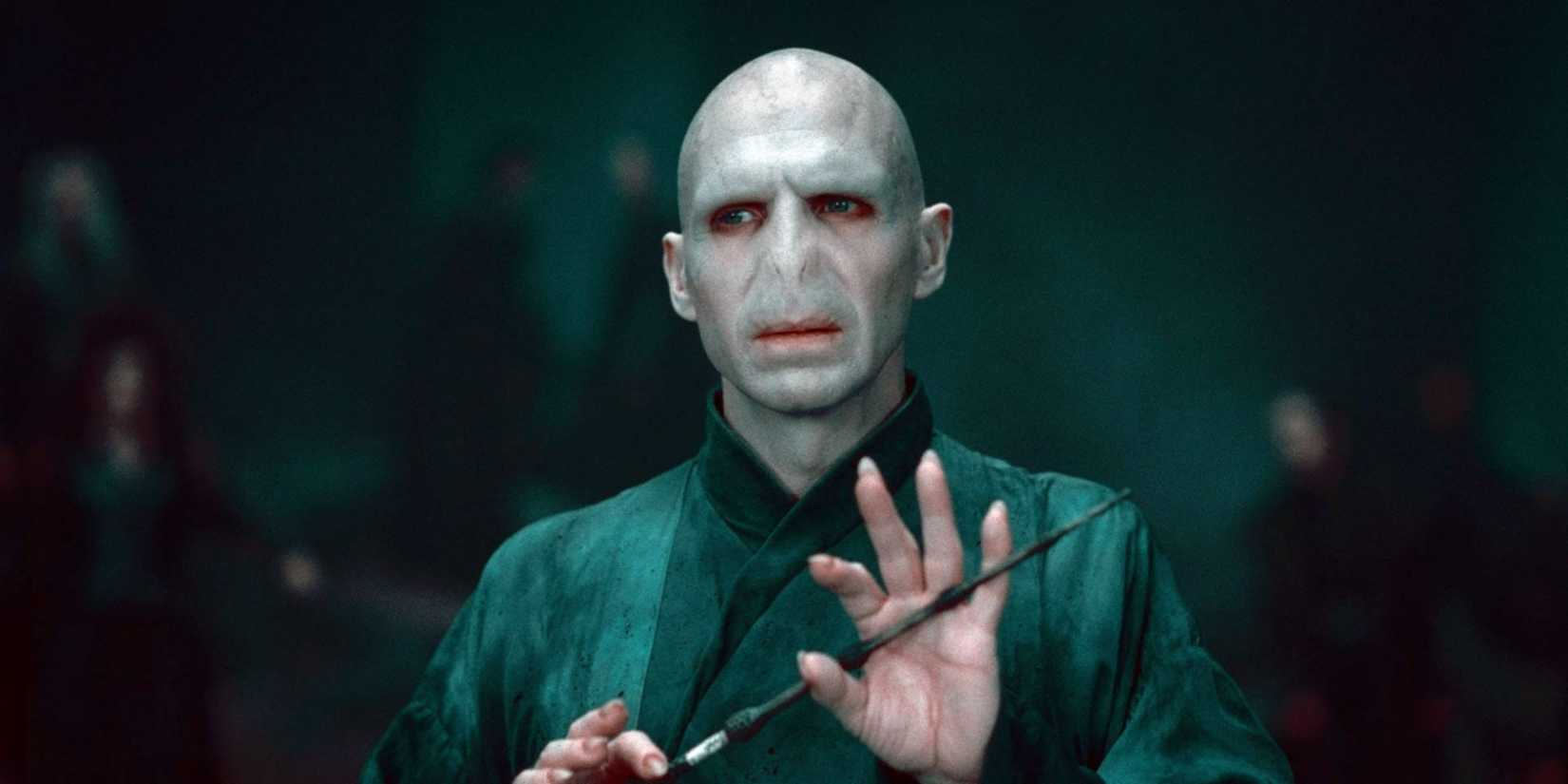 Ralph Fiennes as Voldemort in 'Harry Potter and the Deathly Hallows - Part 2'