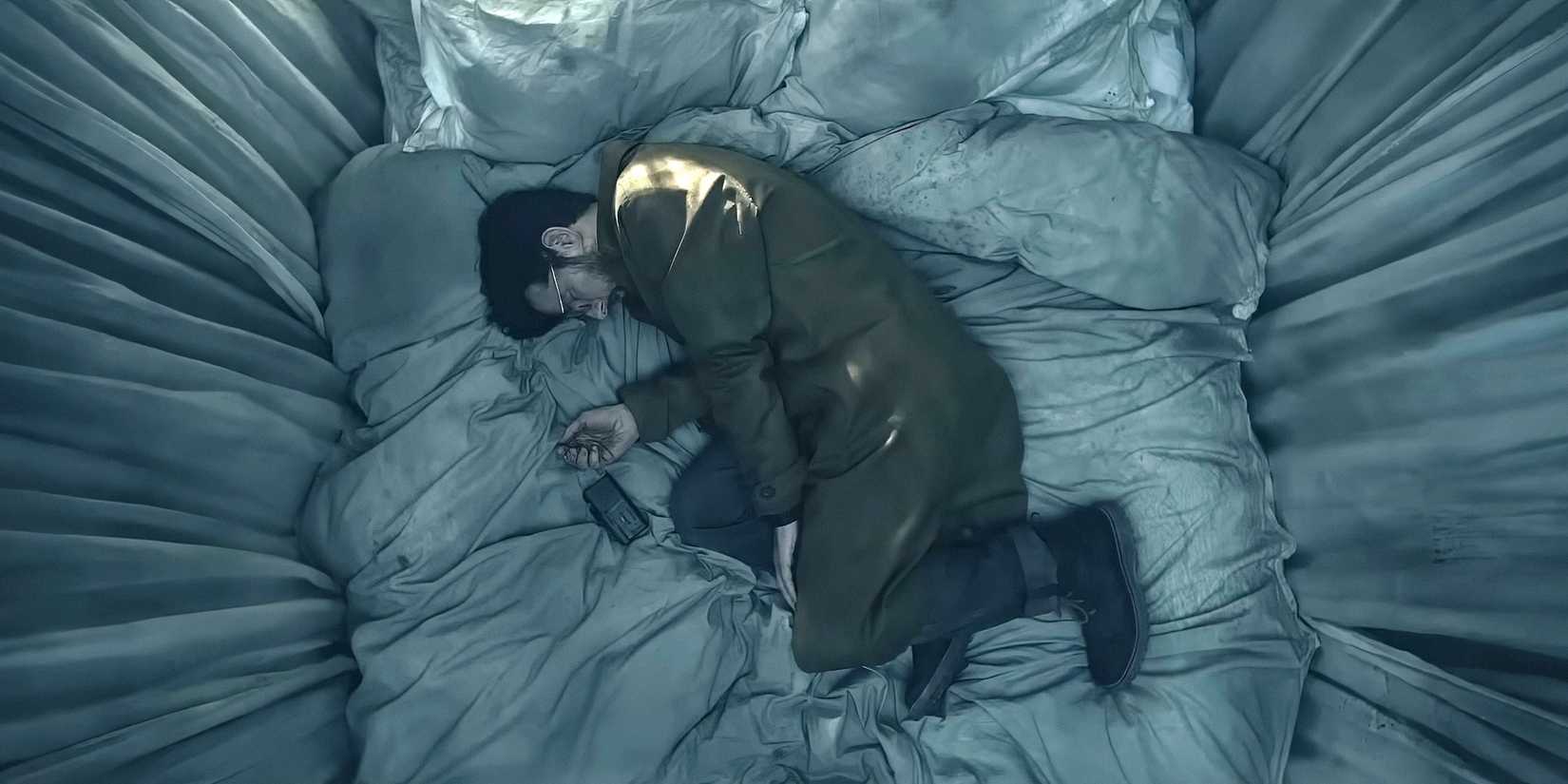 Adam Scott sleeping in Hokum