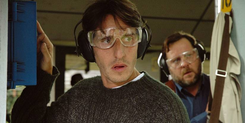 Men with shooting range glasses in 'On Probation'-1