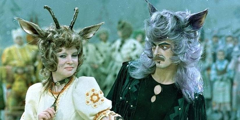 Mikhail Boyarskiy and Lyudmila Gurchenko in 'Rock'n Roll Wolf' (1976)