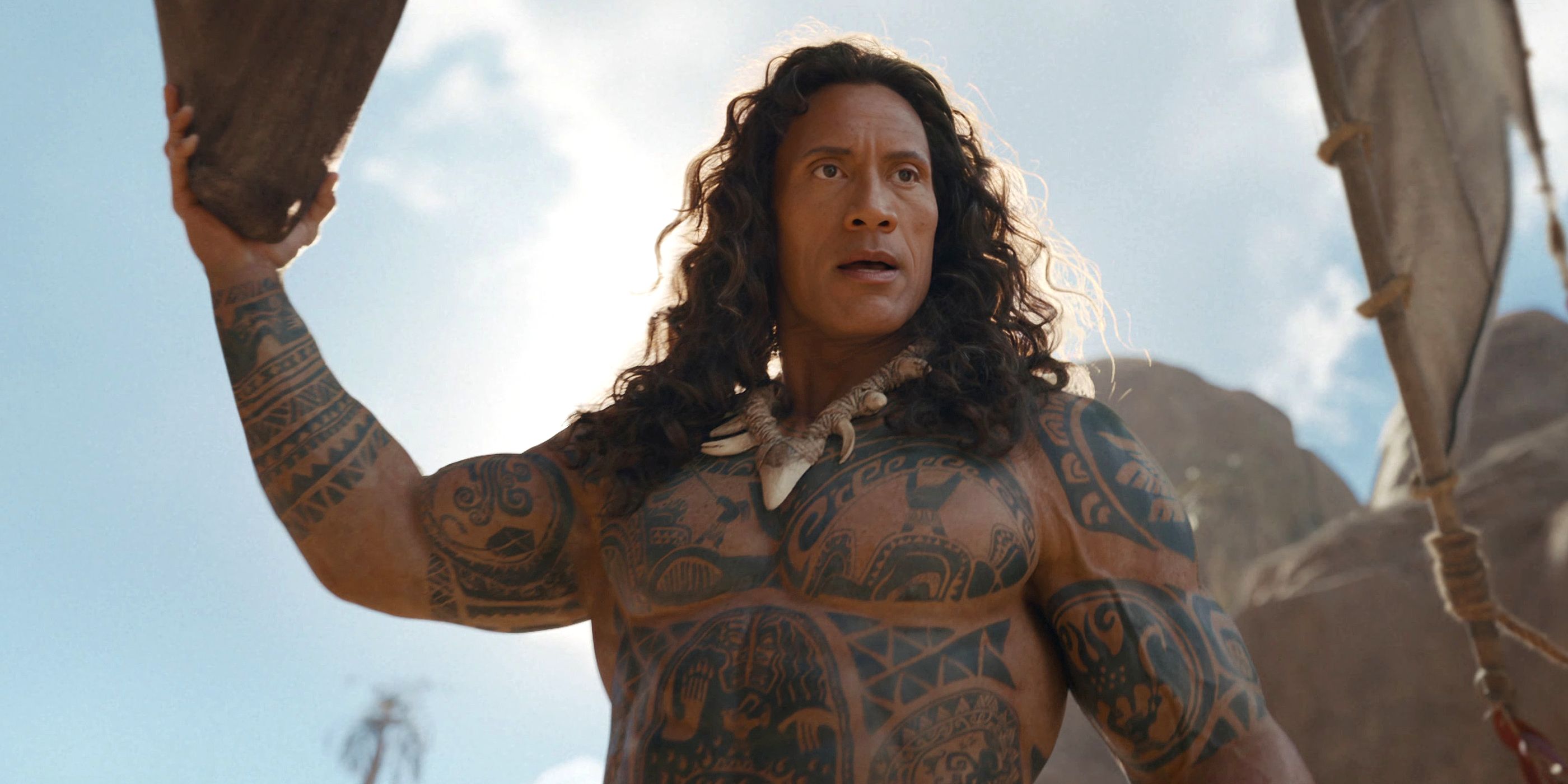 10 Years Later, Dwayne Johnson Reprises His Best Role in New Look at Disney's 'Moana' Remake