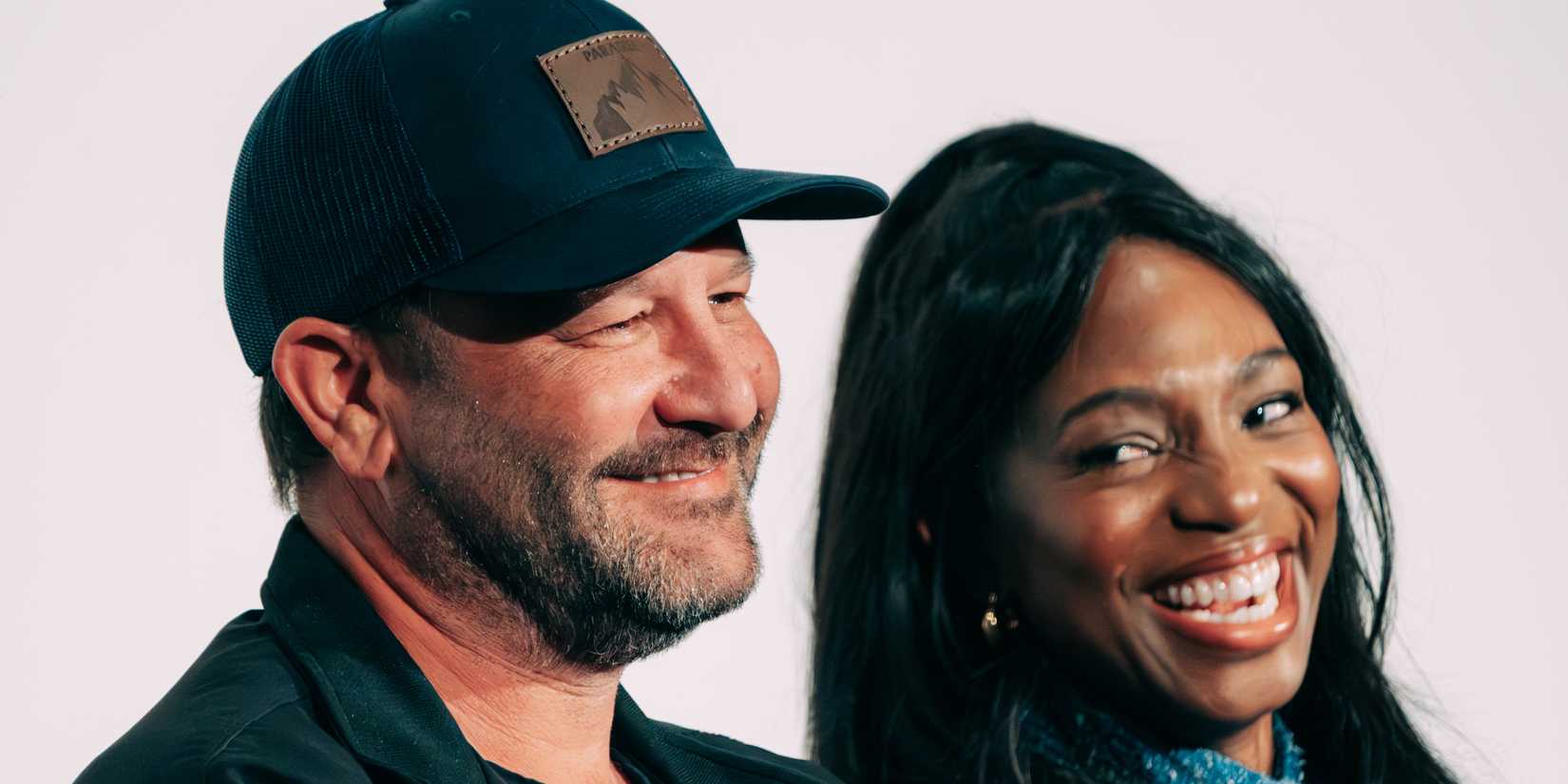 Dan Fogelman and Enuka Okuma at Collider's Paradise Season 2 Q&A.