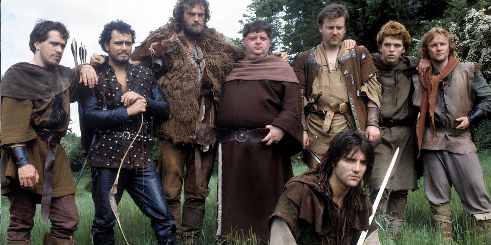 The cast of 'Robin of Sherwood'