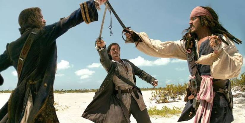 Dead Man's Chest swordfighting scene