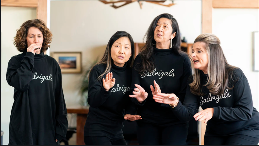 kitty-flanagan-julia-zemiro-sadrigals-singing-group-fisk