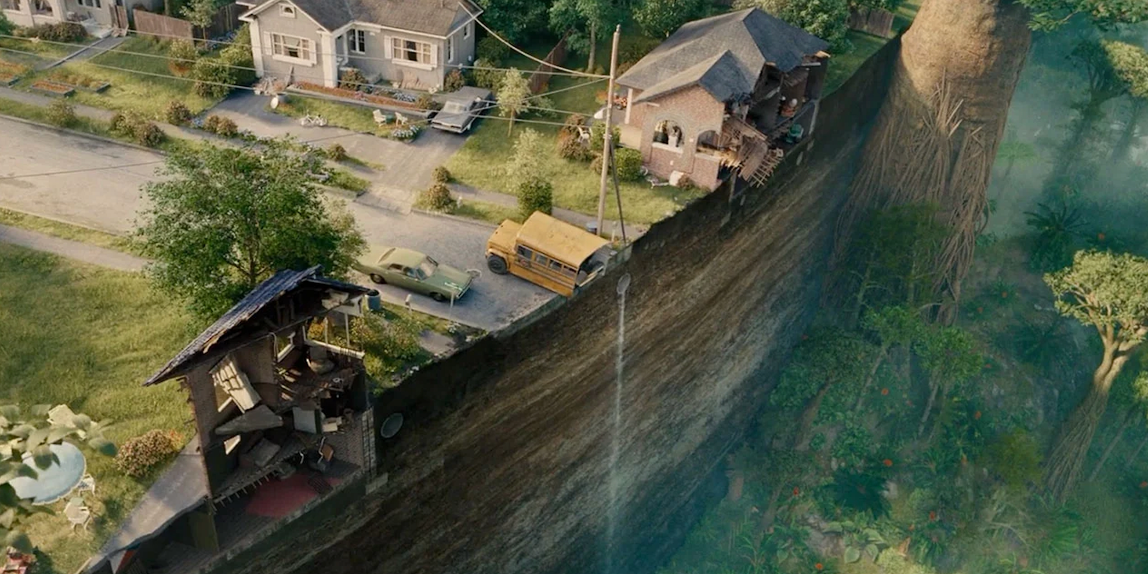 A cut off street meets a jungle world in 'The End of Oak Street'