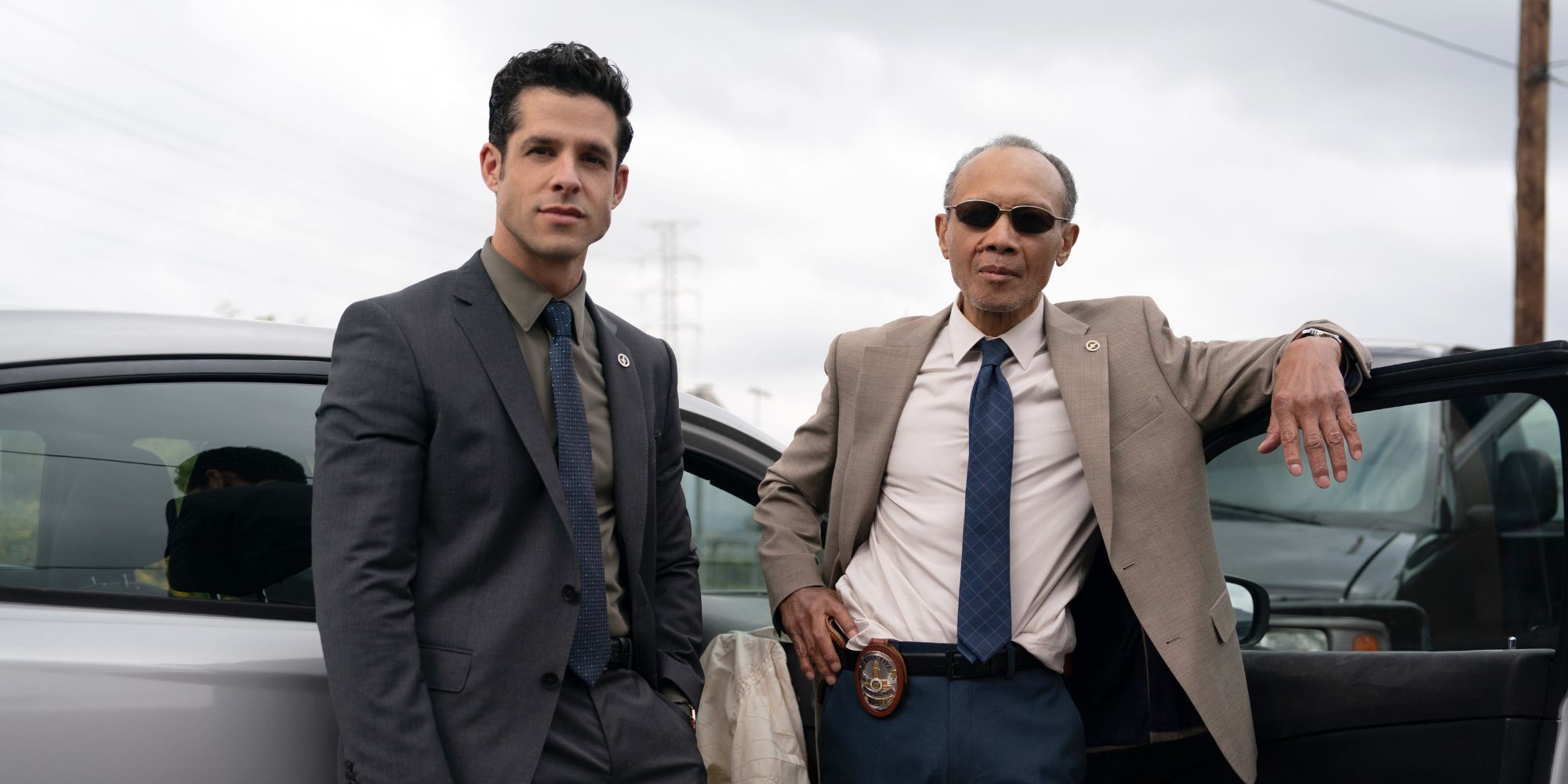 Miles Gaston Villanueva and Paul Calderon in Bosch: Legacy